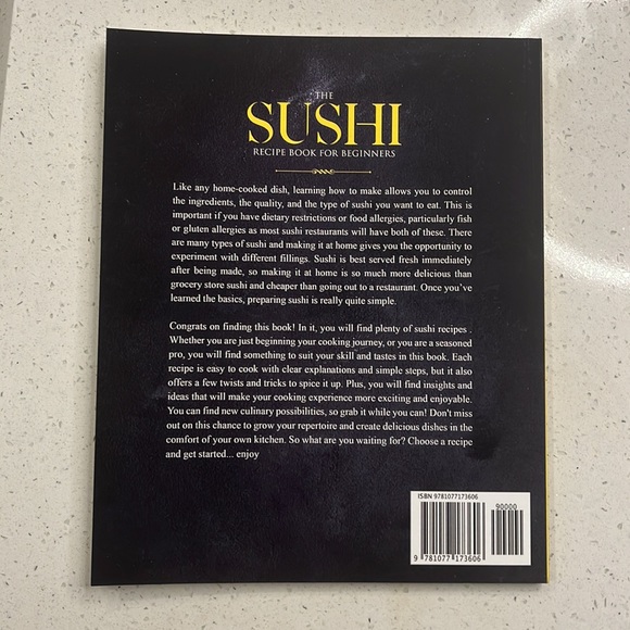 SUSHI RECIPE BOOK - Picture 3 of 3